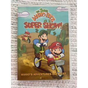 NCircle Super Mario Adventures Out West Kids Eductn DVD Cartoon Animation Family